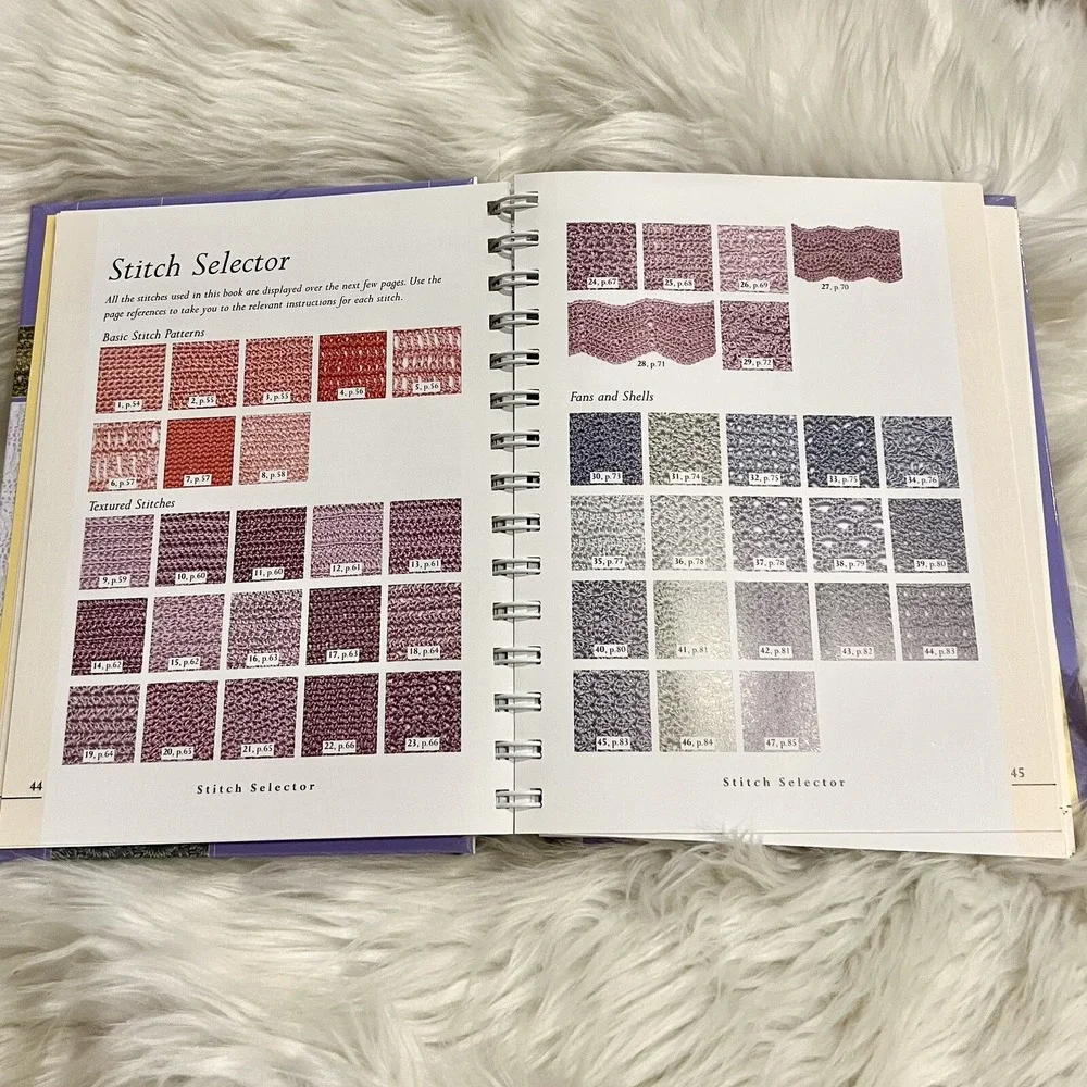 Crochet Stitch Bible The Essential Illustrated Reference Stitches Betty Barnden